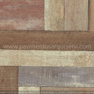Vinílicos Heterogéneo Suelo Vinílico Tendencia Pino Multicolor